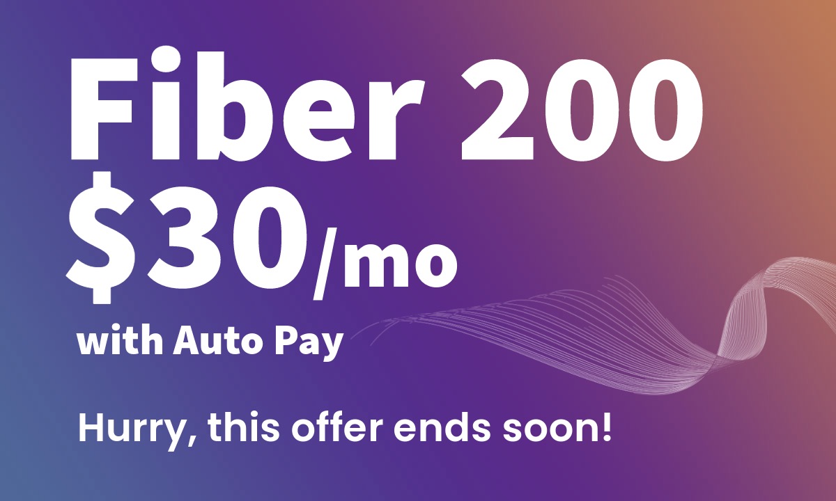 Fiber $30 /mo